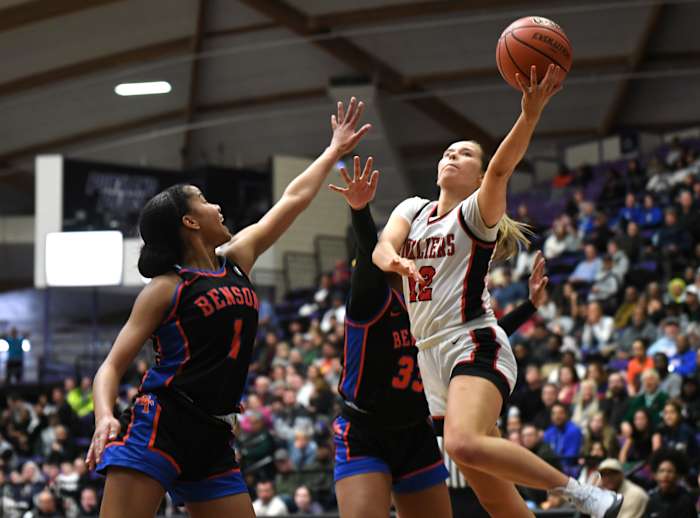 Benson Clackamas 6A Oregon girls basketball semifinal 2024 Taylor Balkom 18